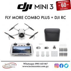 Drone DJI Mini 3 Fly More Combo Plus + DJI RC